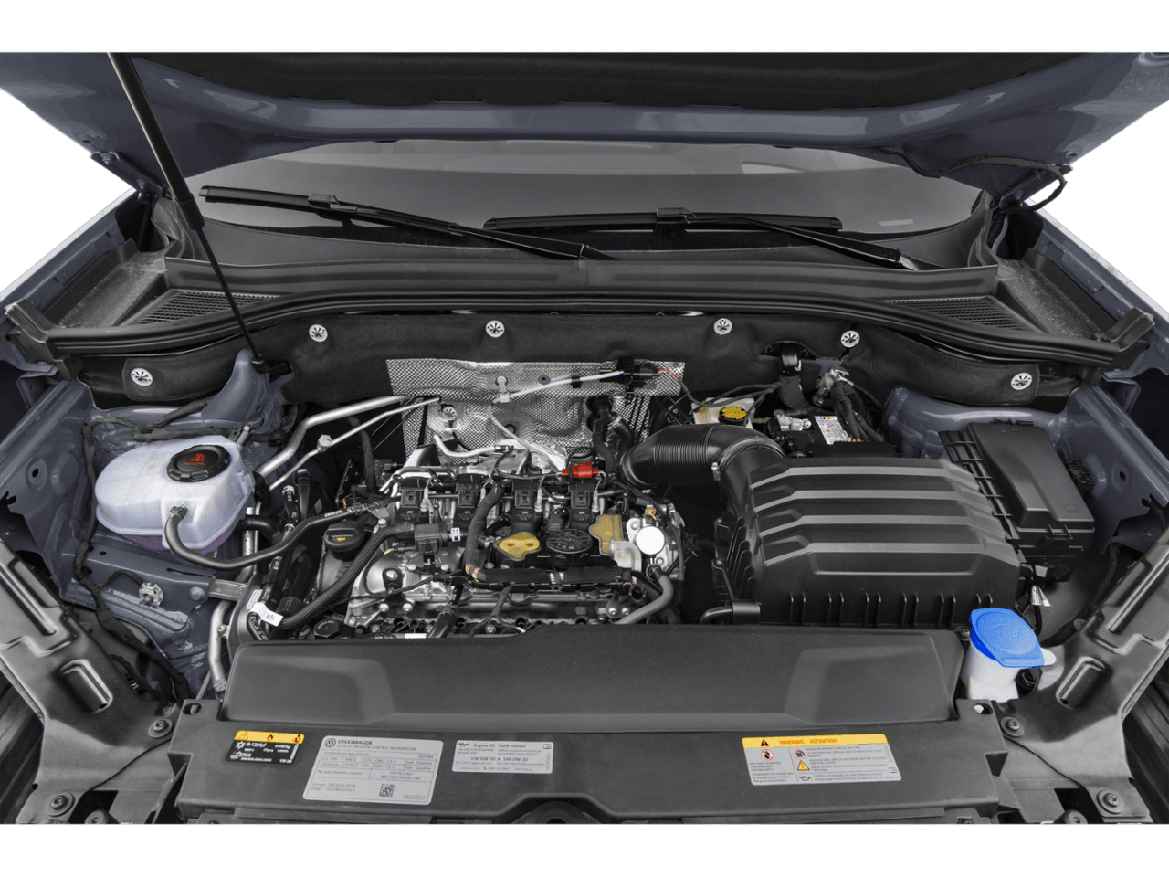 2025 Volkswagen Atlas Cross Sport 2.0T SEL R-Line Black - Interior Engine Shot Feature