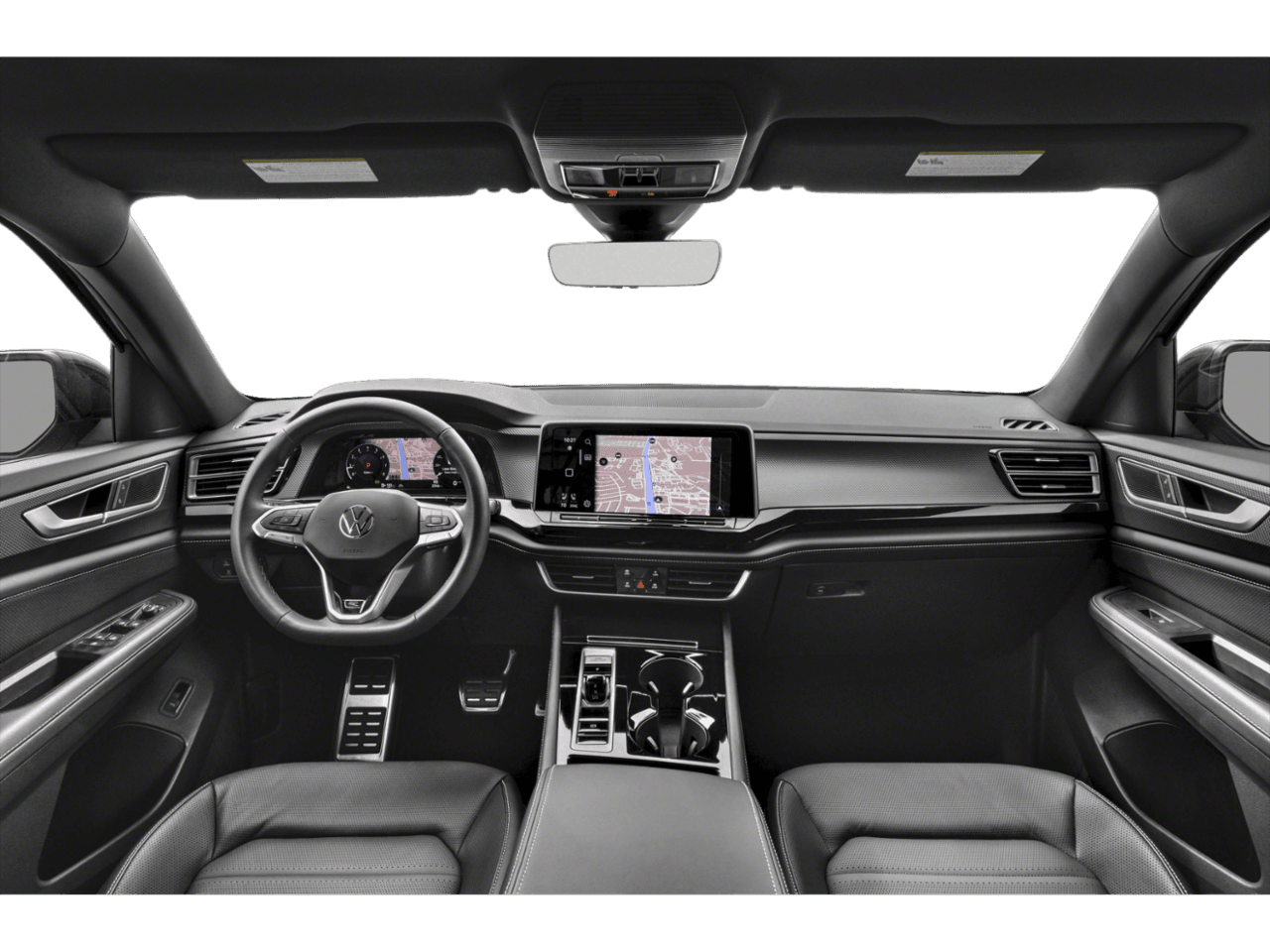 2025 Volkswagen Atlas Cross Sport 2.0T SEL R-Line Black - Interior Full Dash Basic