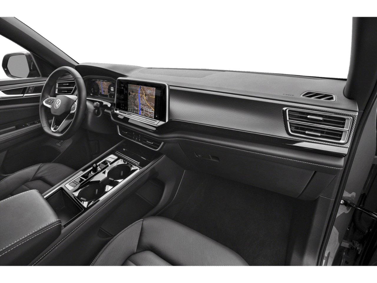 2025 Volkswagen Atlas Cross Sport 2.0T SEL R-Line Black - Interior Passenger Dash