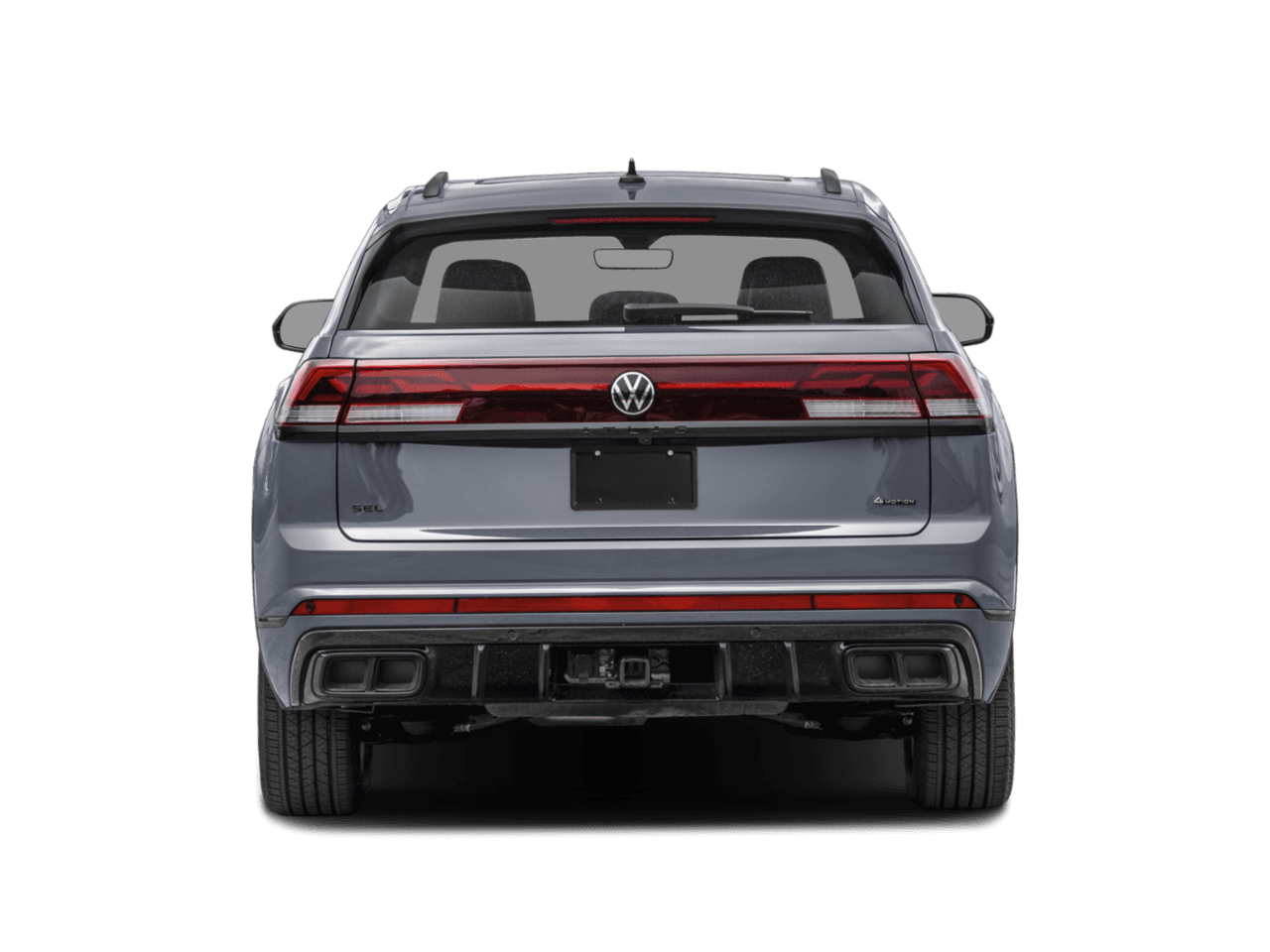 2025 Volkswagen Atlas Cross Sport 2.0T SEL R-Line Black - Rear (full)