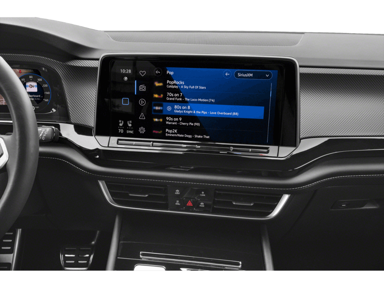 2025 Volkswagen Atlas Cross Sport 2.0T SEL R-Line Black - Interior Stereo System