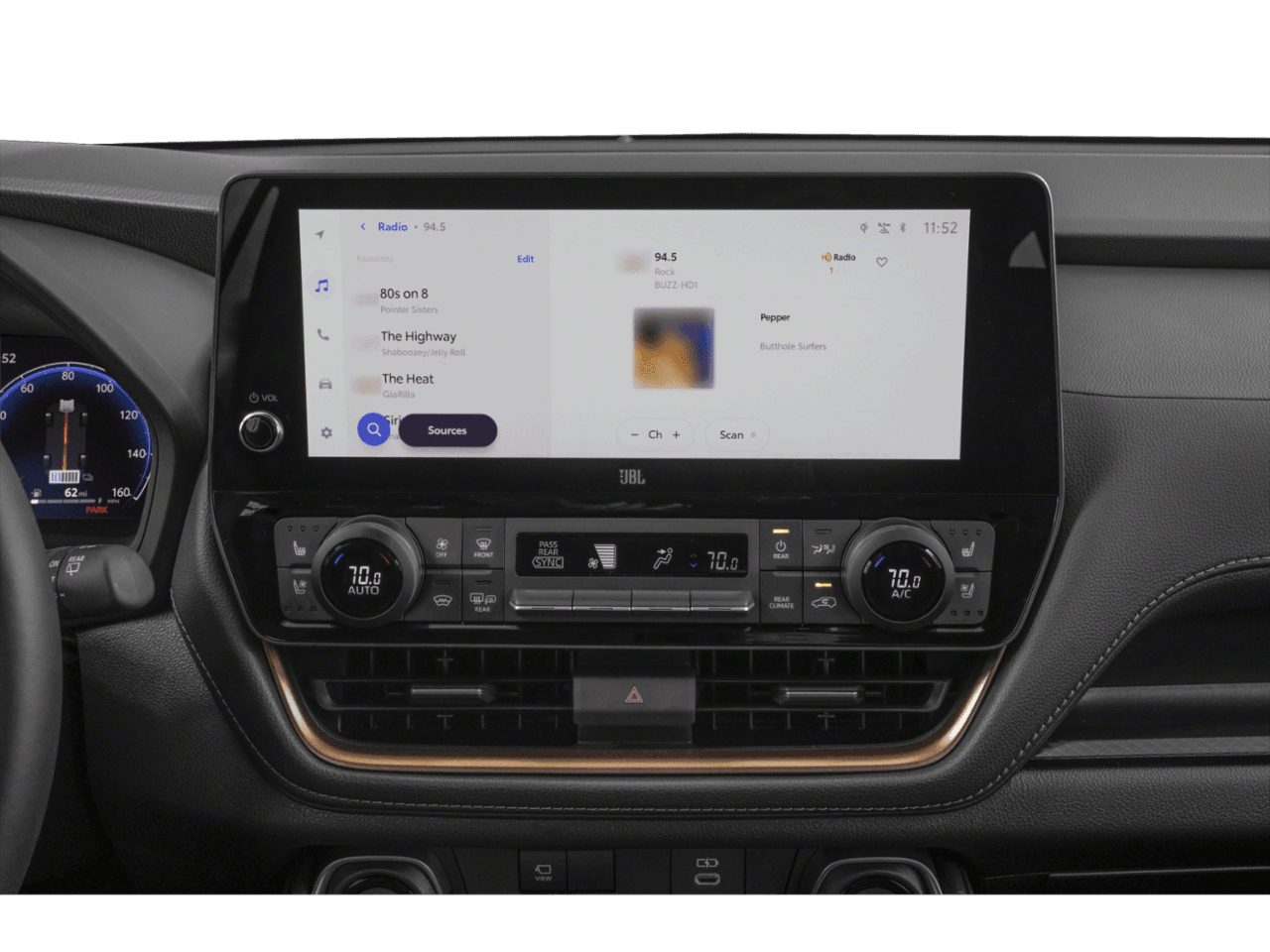 2025 Toyota Grand Highlander Hybrid MAX Limited - Interior Stereo System