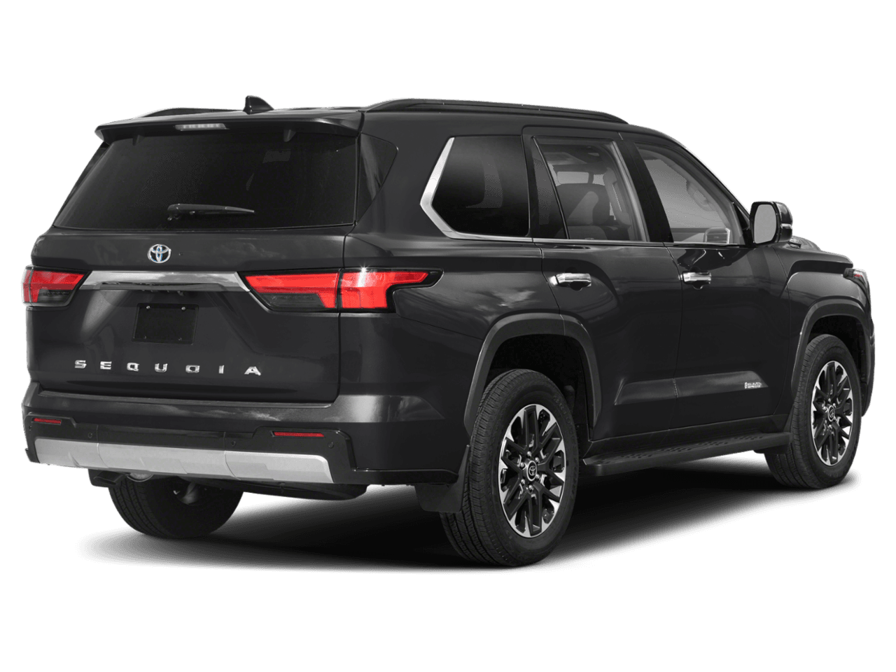 2025 Toyota Sequoia SR5 - Rear 3/4, facing to the right