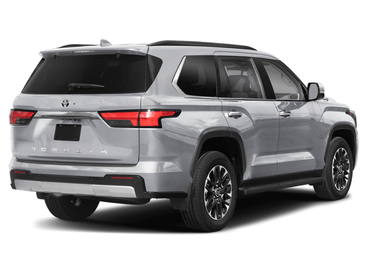 2025 Toyota Sequoia SR5 - Rear 3/4, facing to the right