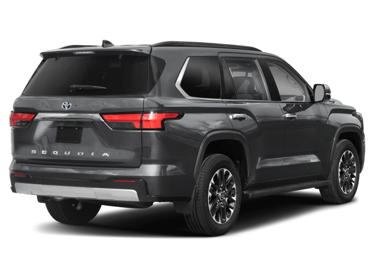 2025 Toyota Sequoia Limited - Rear 3/4, facing to the right