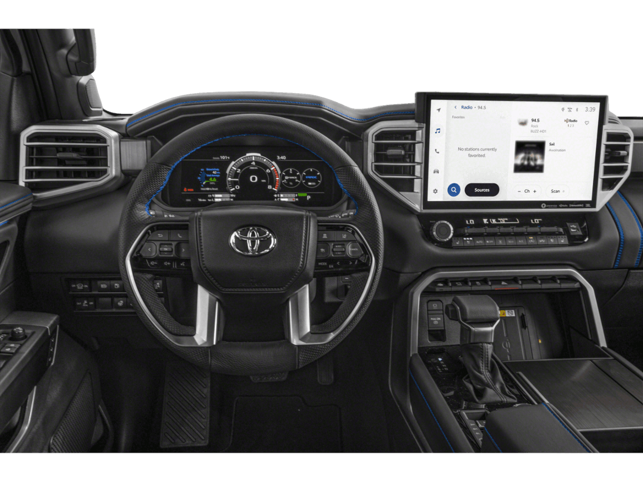 2025 Toyota Sequoia Platinum - Interior Drivers Dash