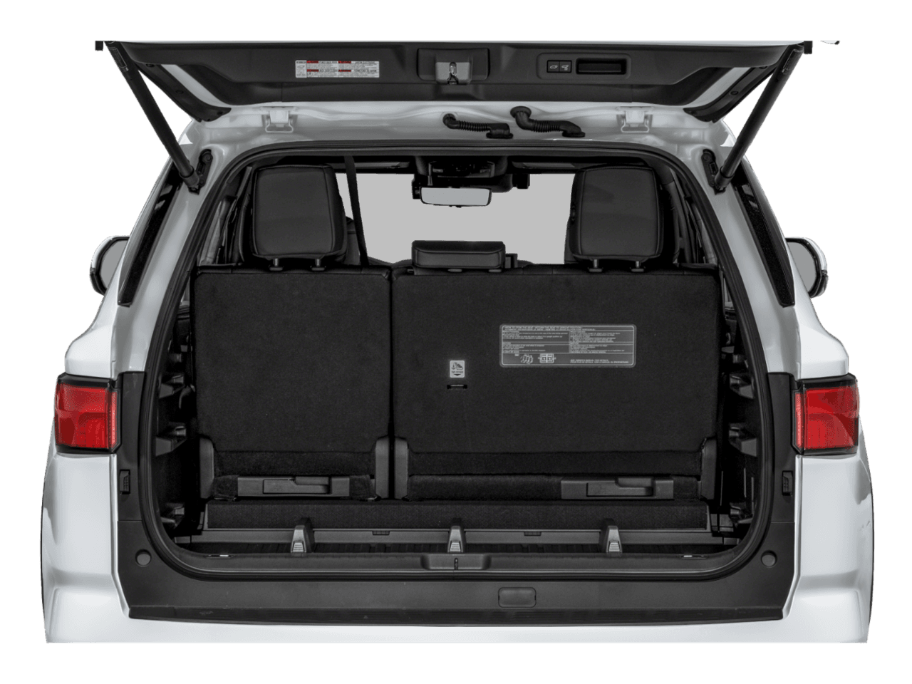 2025 Toyota Sequoia Platinum - Interior Trunk with Hatch Open Feature