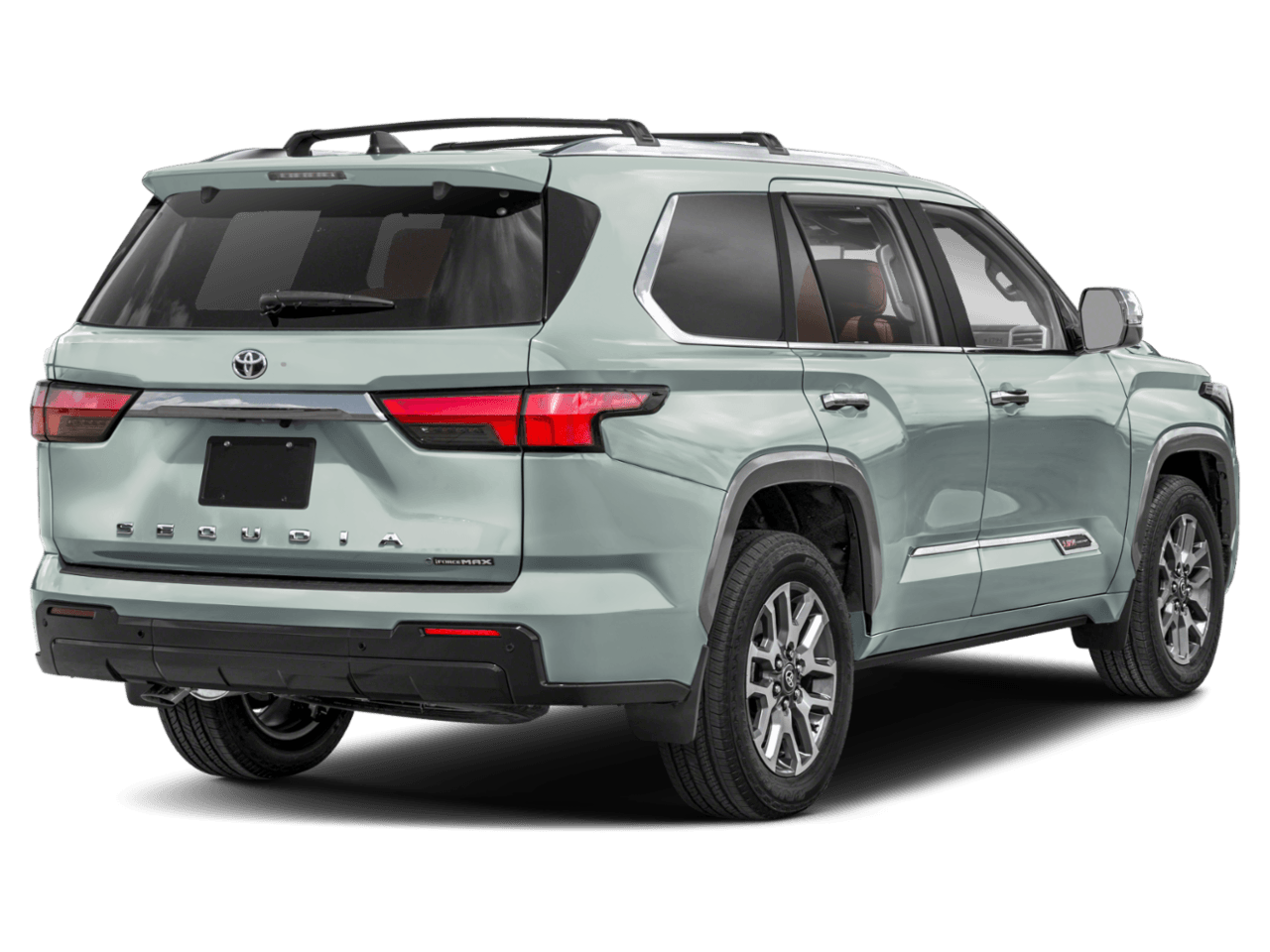 2025 Toyota Sequoia 1794 Edition - Rear 3/4, facing to the right