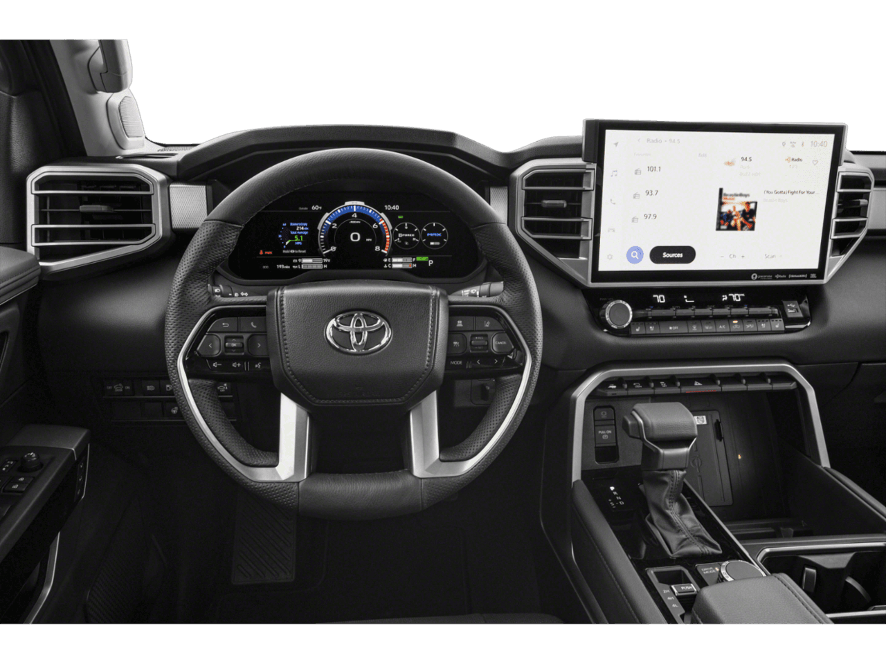 2025 Toyota Tundra 2WD Limited Hybrid - Interior Drivers Dash