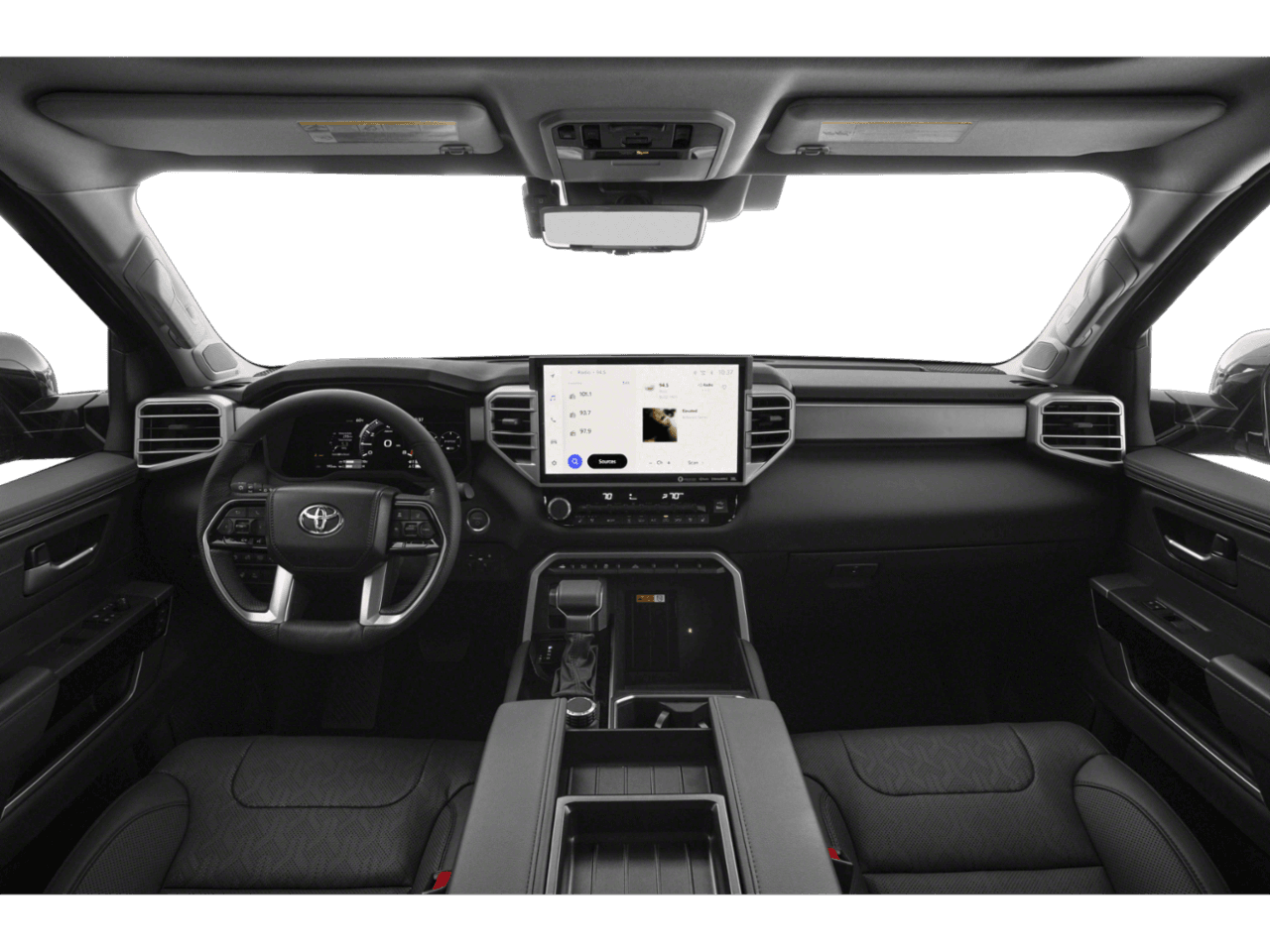 2025 Toyota Tundra 2WD Limited Hybrid - Interior Full Dash Basic