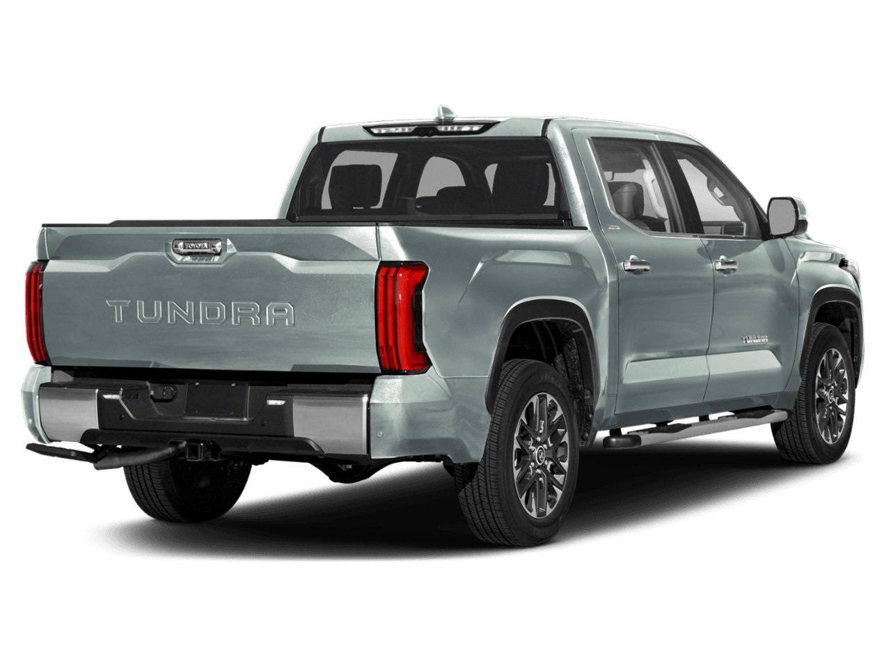 2025 Toyota Tundra 2WD Limited Hybrid - Rear 3/4, facing to the right