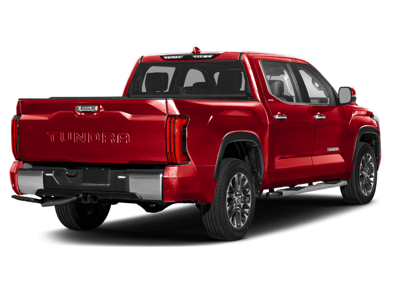 2025 Toyota Tundra 2WD Limited Hybrid - Rear 3/4, facing to the right