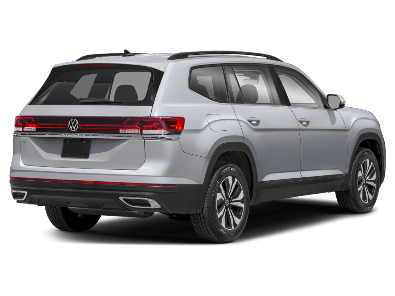 2025 Volkswagen Atlas 2.0T - Rear 3/4, facing to the right