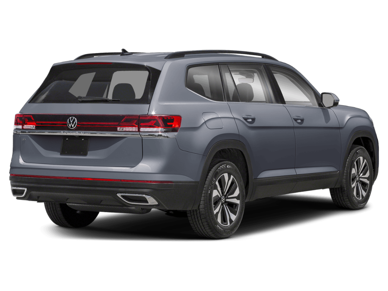 2025 Volkswagen Atlas 2.0T - Rear 3/4, facing to the right