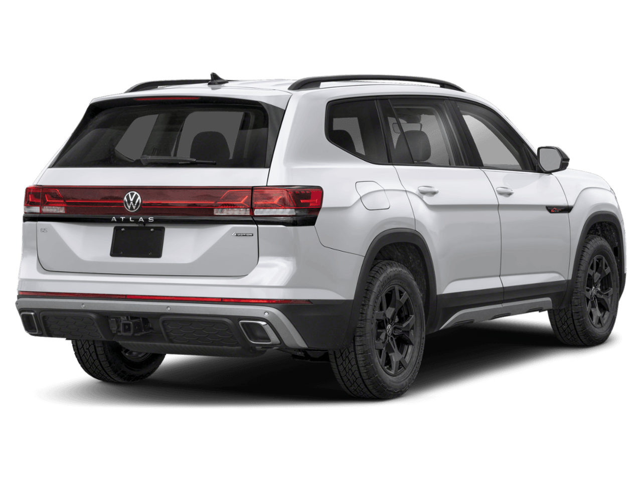 2025 Volkswagen Atlas 2.0T - Rear 3/4, facing to the right
