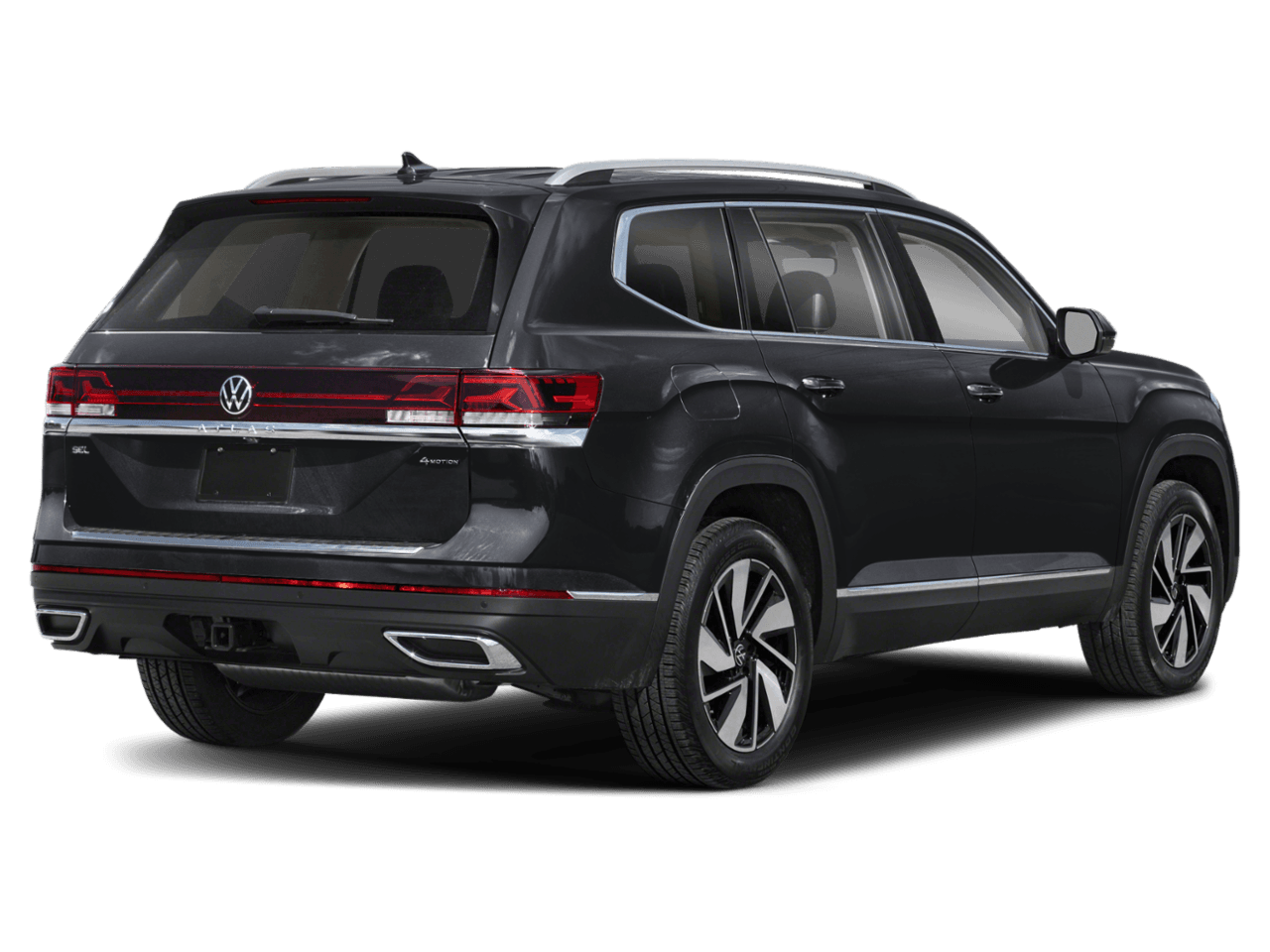2025 Volkswagen Atlas 2.0T - Rear 3/4, facing to the right