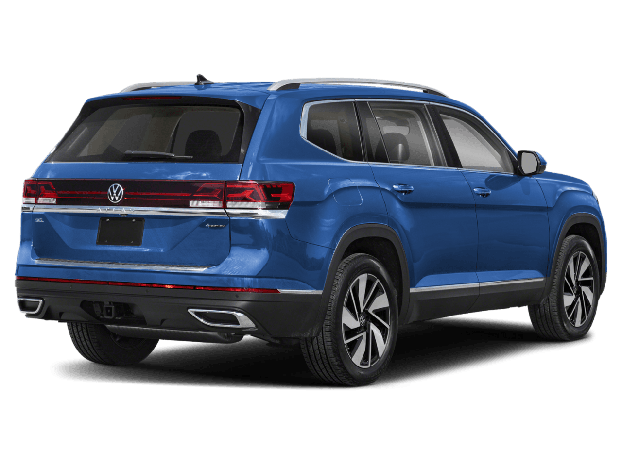 2025 Volkswagen Atlas 2.0T - Rear 3/4, facing to the right