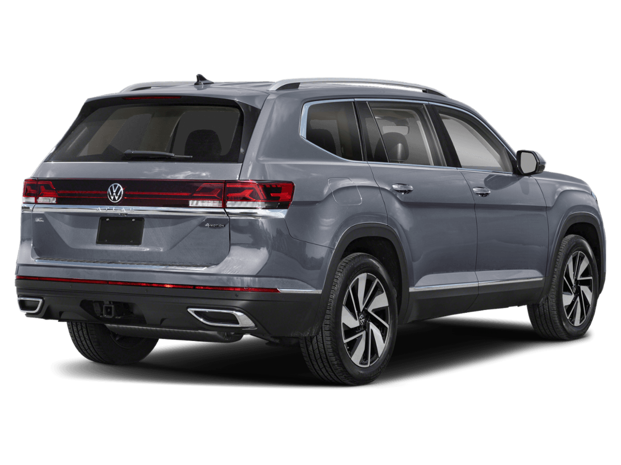 2025 Volkswagen Atlas 2.0T - Rear 3/4, facing to the right