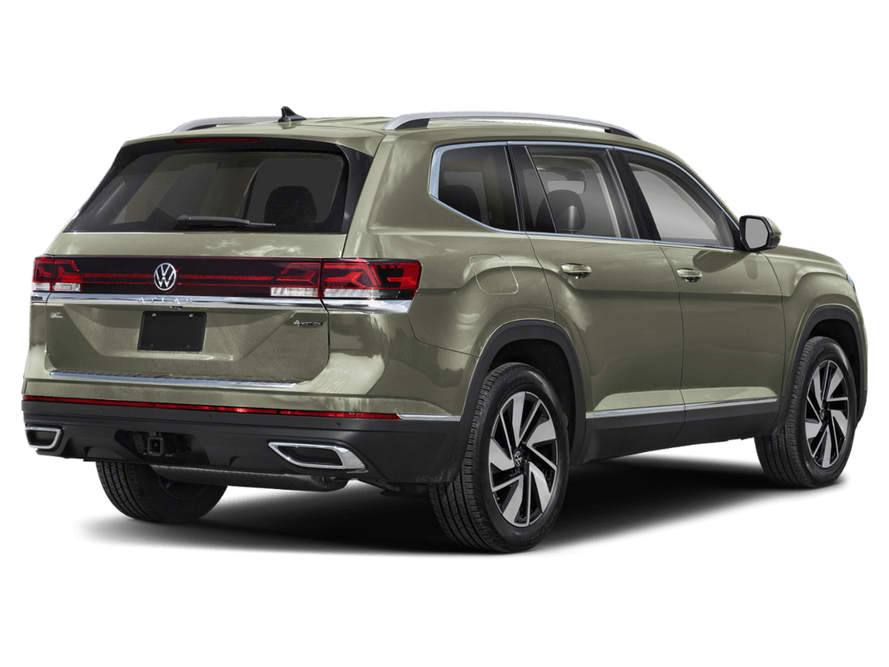 2025 Volkswagen Atlas 2.0T - Rear 3/4, facing to the right