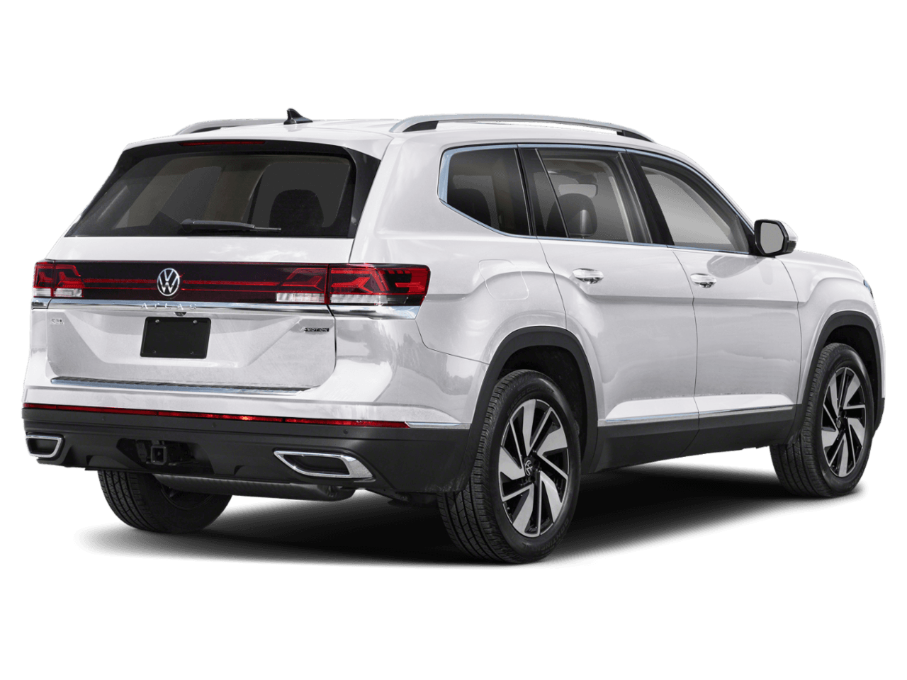 2025 Volkswagen Atlas 2.0T - Rear 3/4, facing to the right
