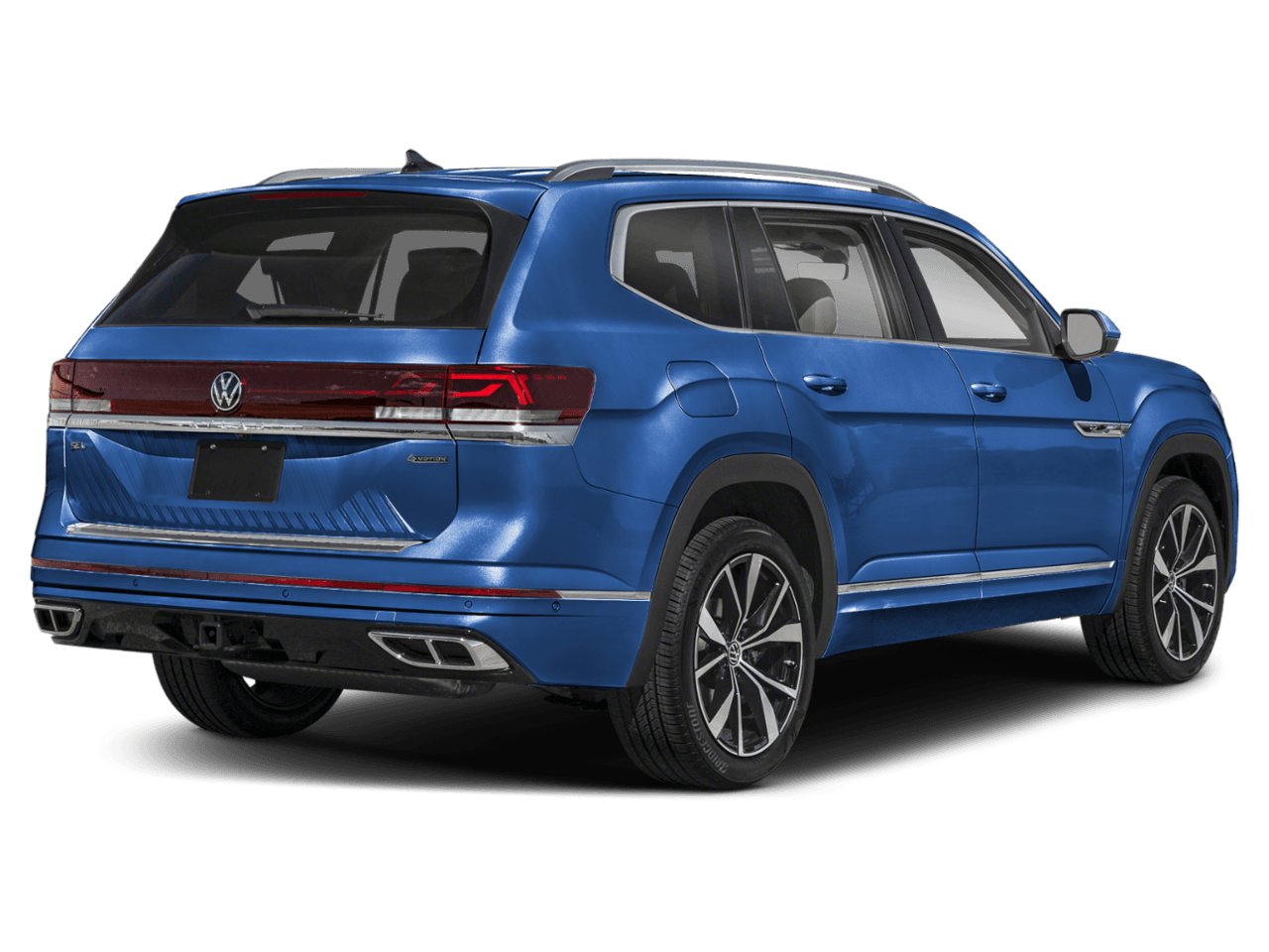 2025 Volkswagen Atlas 2.0T - Rear 3/4, facing to the right