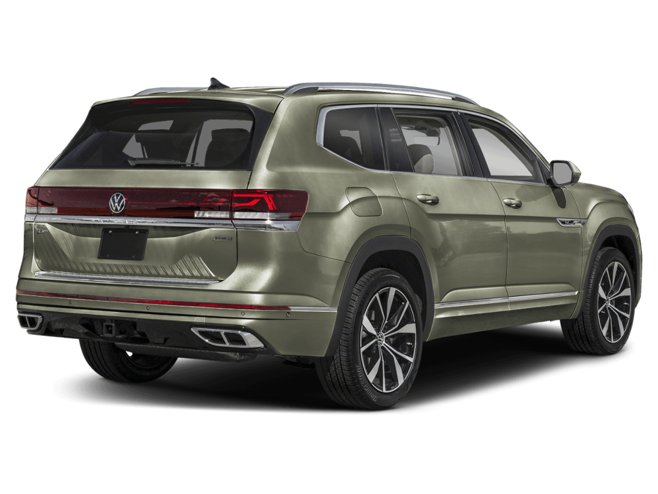 2025 Volkswagen Atlas 2.0T - Rear 3/4, facing to the right