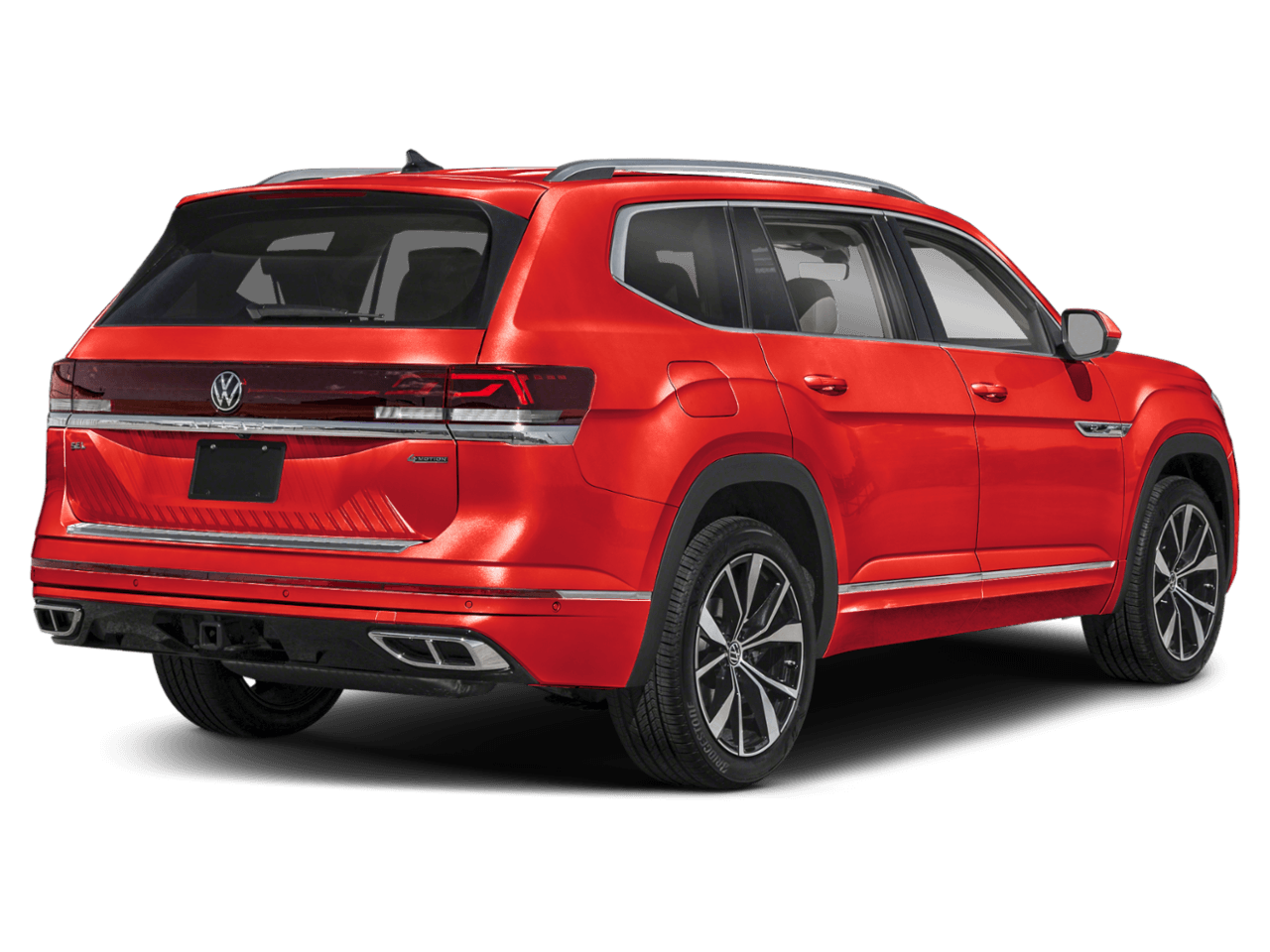 2025 Volkswagen Atlas 2.0T - Rear 3/4, facing to the right