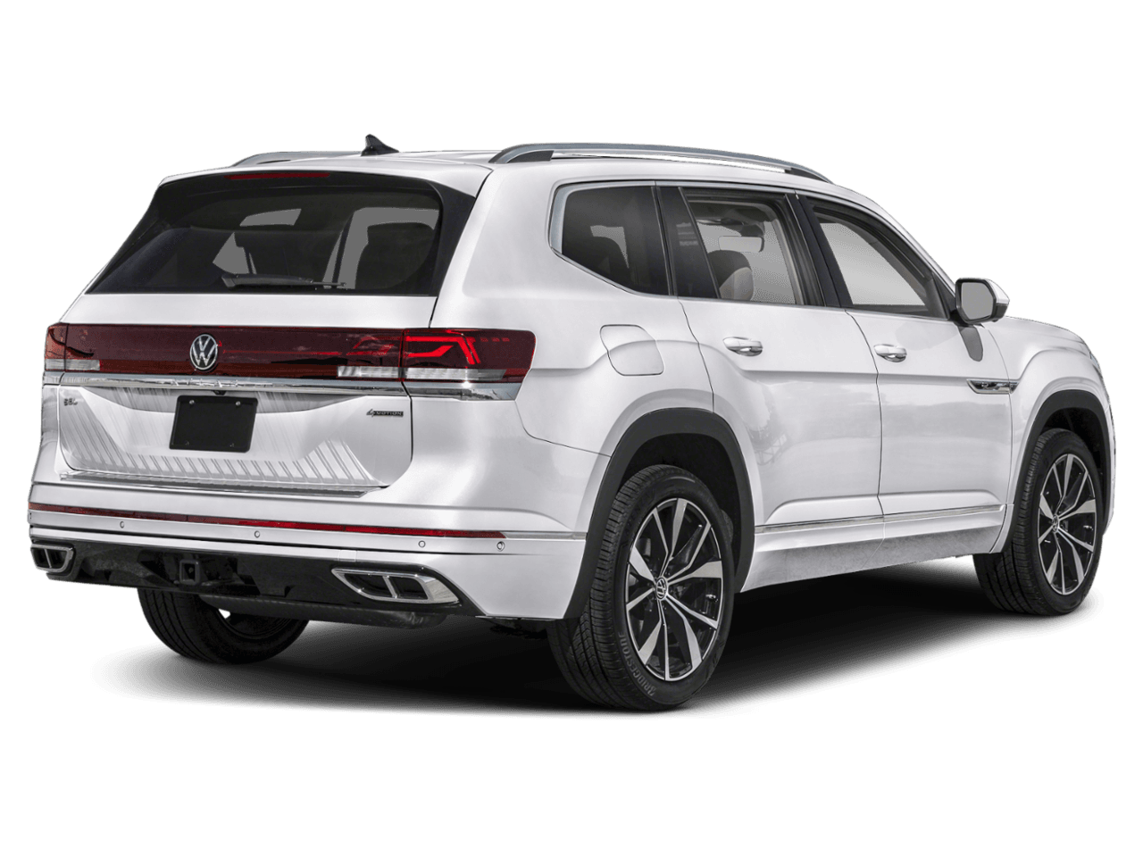 2025 Volkswagen Atlas 2.0T - Rear 3/4, facing to the right