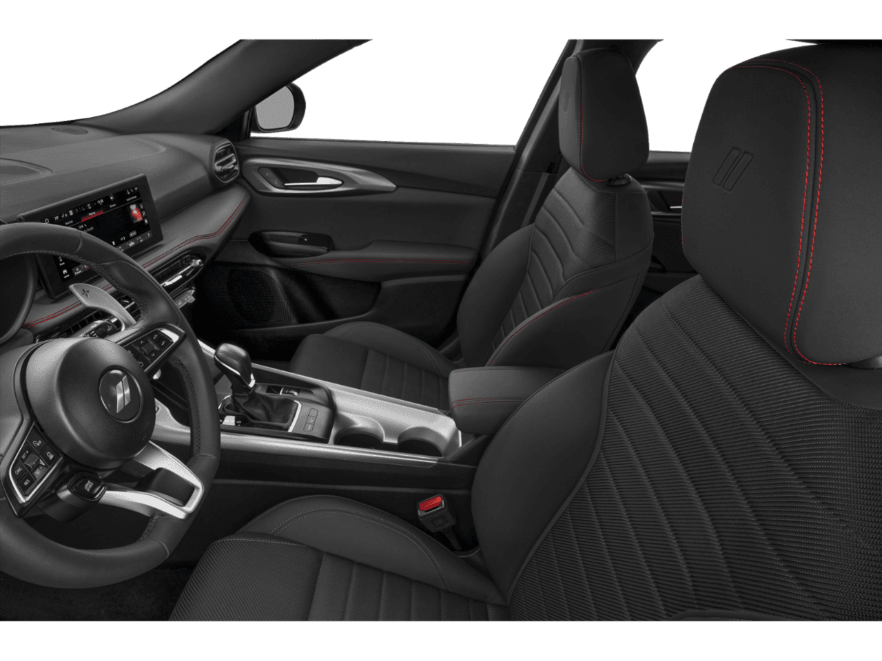 2025 Dodge Hornet R/T - Interior Driver's Side with Door Open, Front Seat Feature