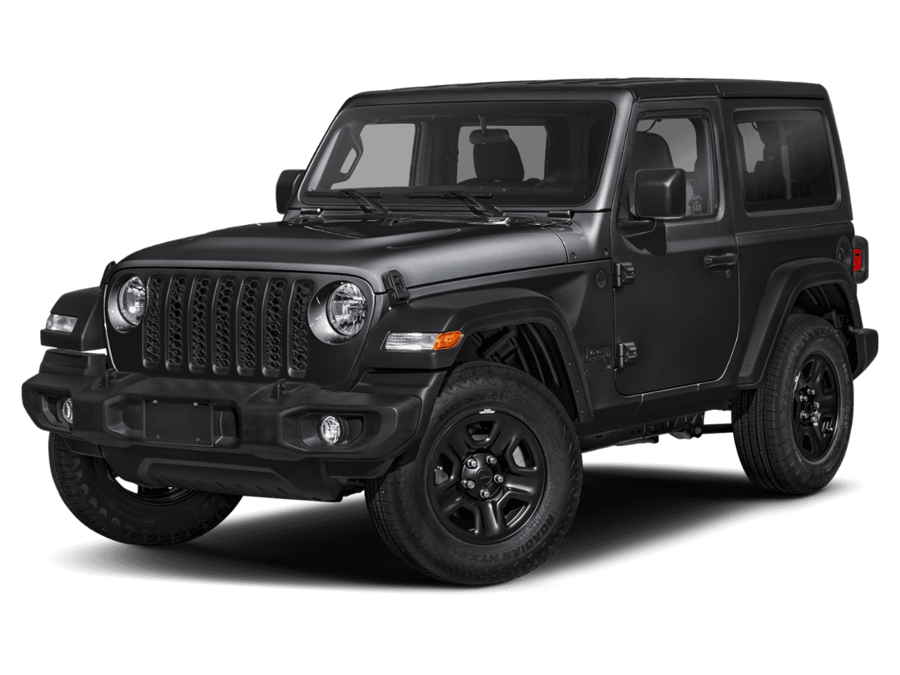2025 Jeep Wrangler Sport - Front 3/4, facing to the left