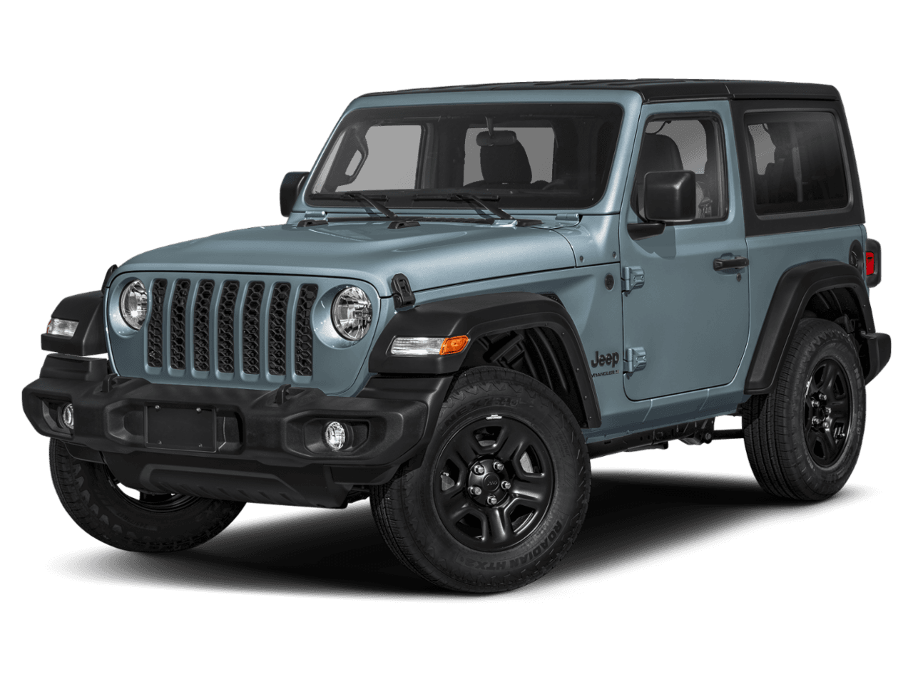 2025 Jeep Wrangler Sport - Front 3/4, facing to the left