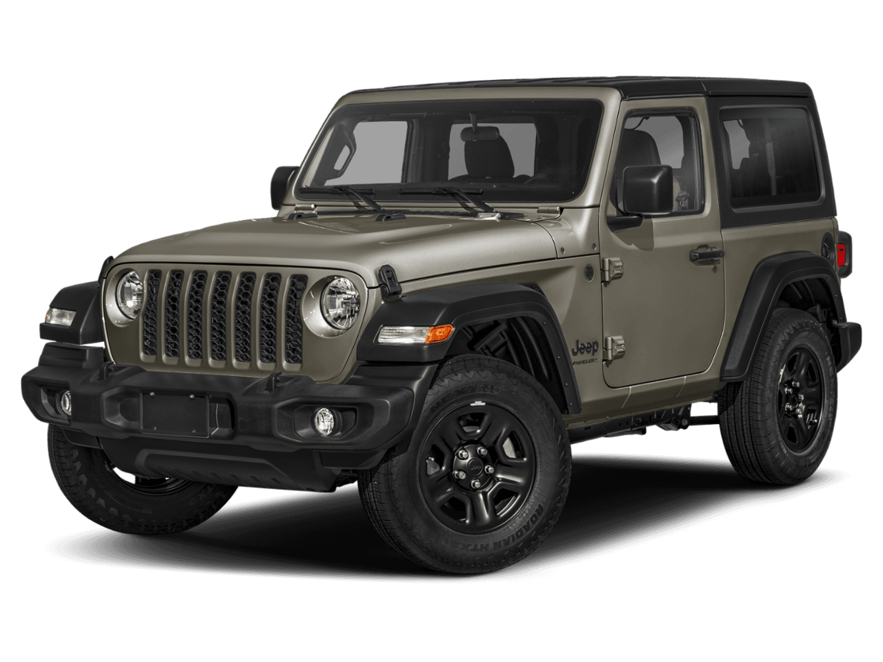 2025 Jeep Wrangler Sport - Front 3/4, facing to the left