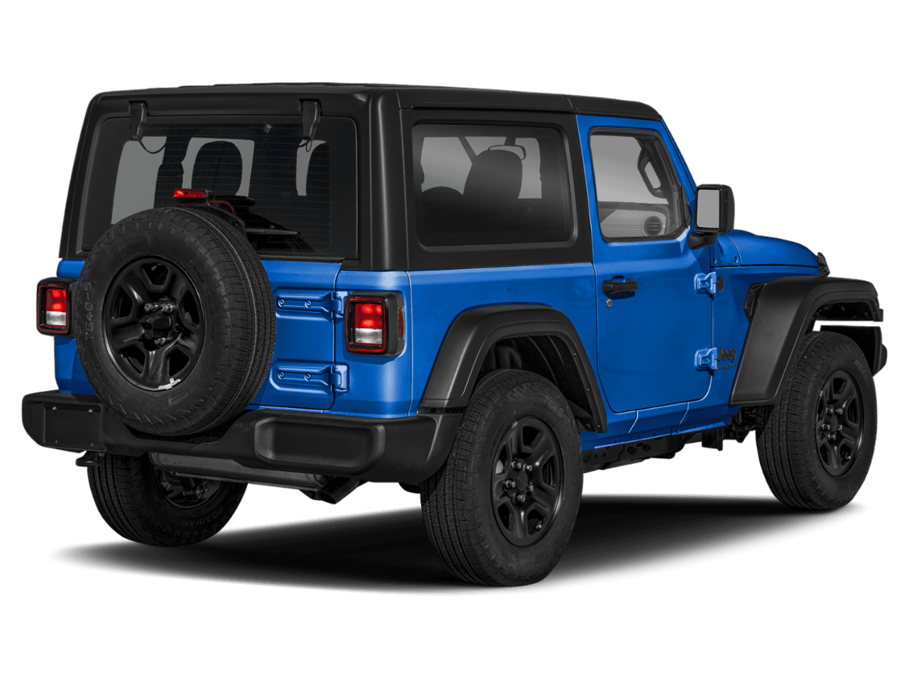 2025 Jeep Wrangler Sport - Rear 3/4, facing to the right