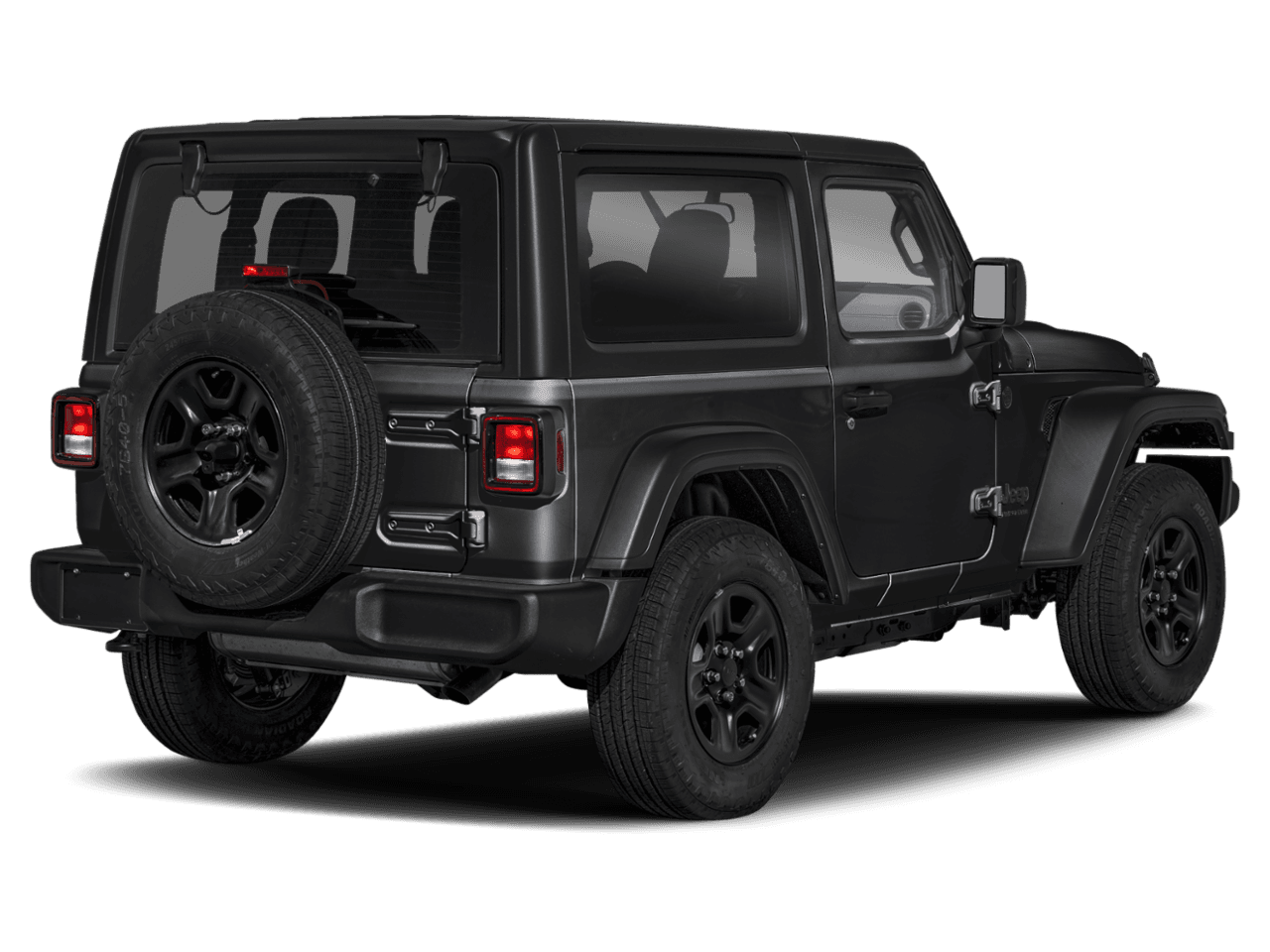 2025 Jeep Wrangler Sport - Rear 3/4, facing to the right