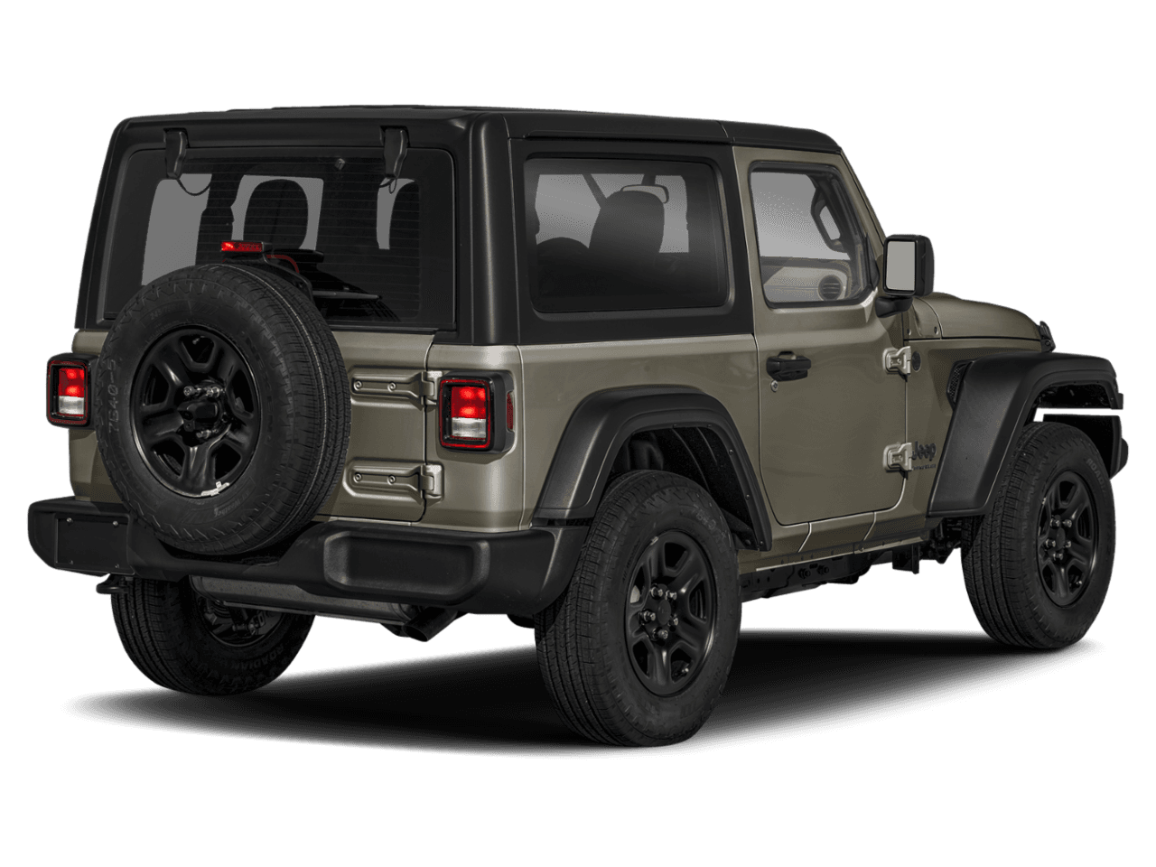 2025 Jeep Wrangler Sport - Rear 3/4, facing to the right