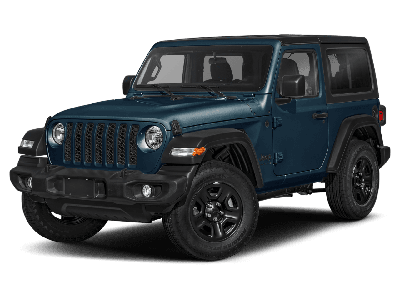 2025 Jeep Wrangler Sport - Front 3/4, facing to the left