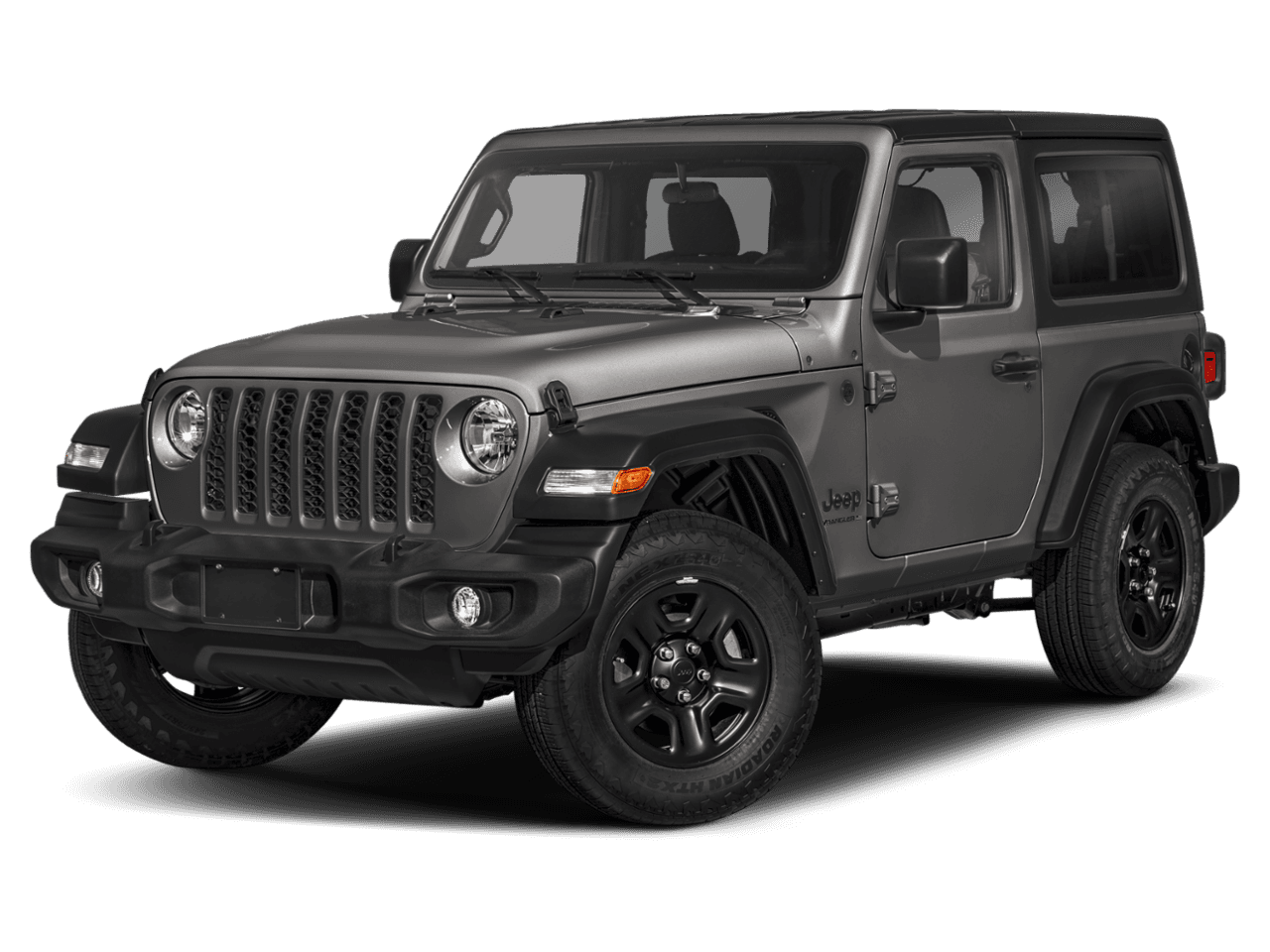 2025 Jeep Wrangler Sport - Front 3/4, facing to the left