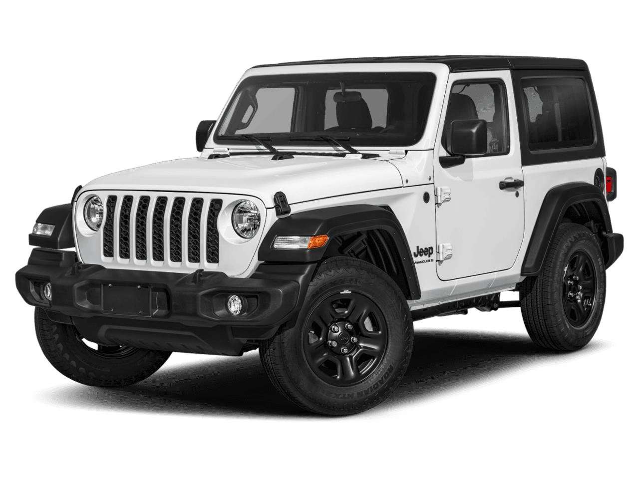 2025 Jeep Wrangler Sport - Front 3/4, facing to the left