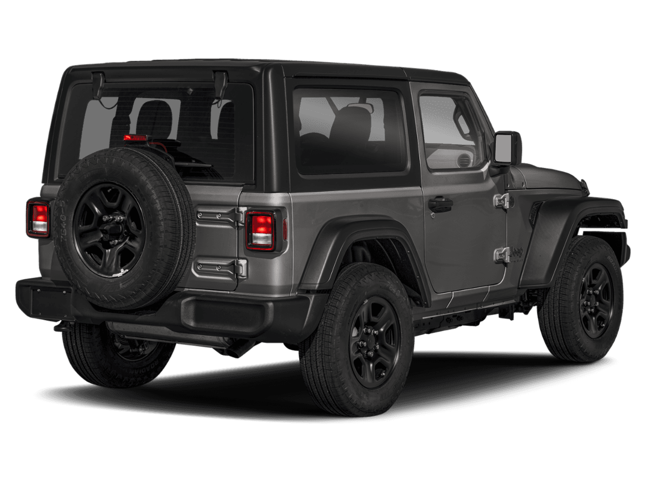 2025 Jeep Wrangler Sport - Rear 3/4, facing to the right