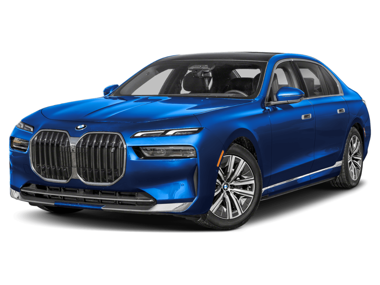 2025 BMW i7 eDrive50 - Front 3/4, facing to the left