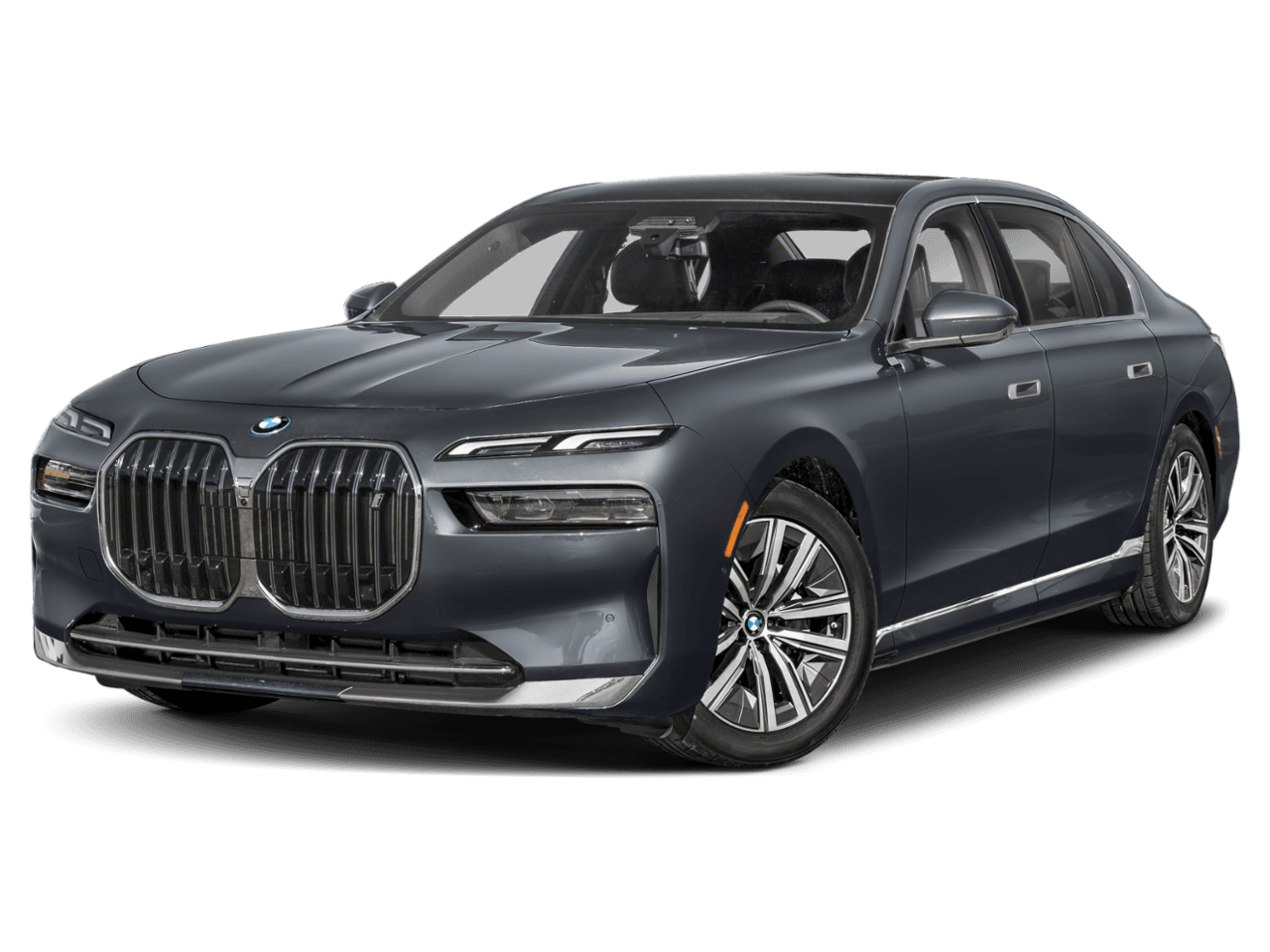 2025 BMW i7 eDrive50 - Front 3/4, facing to the left