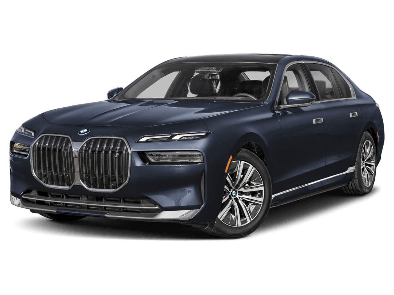 2025 BMW i7 xDrive60 - Front 3/4, facing to the left