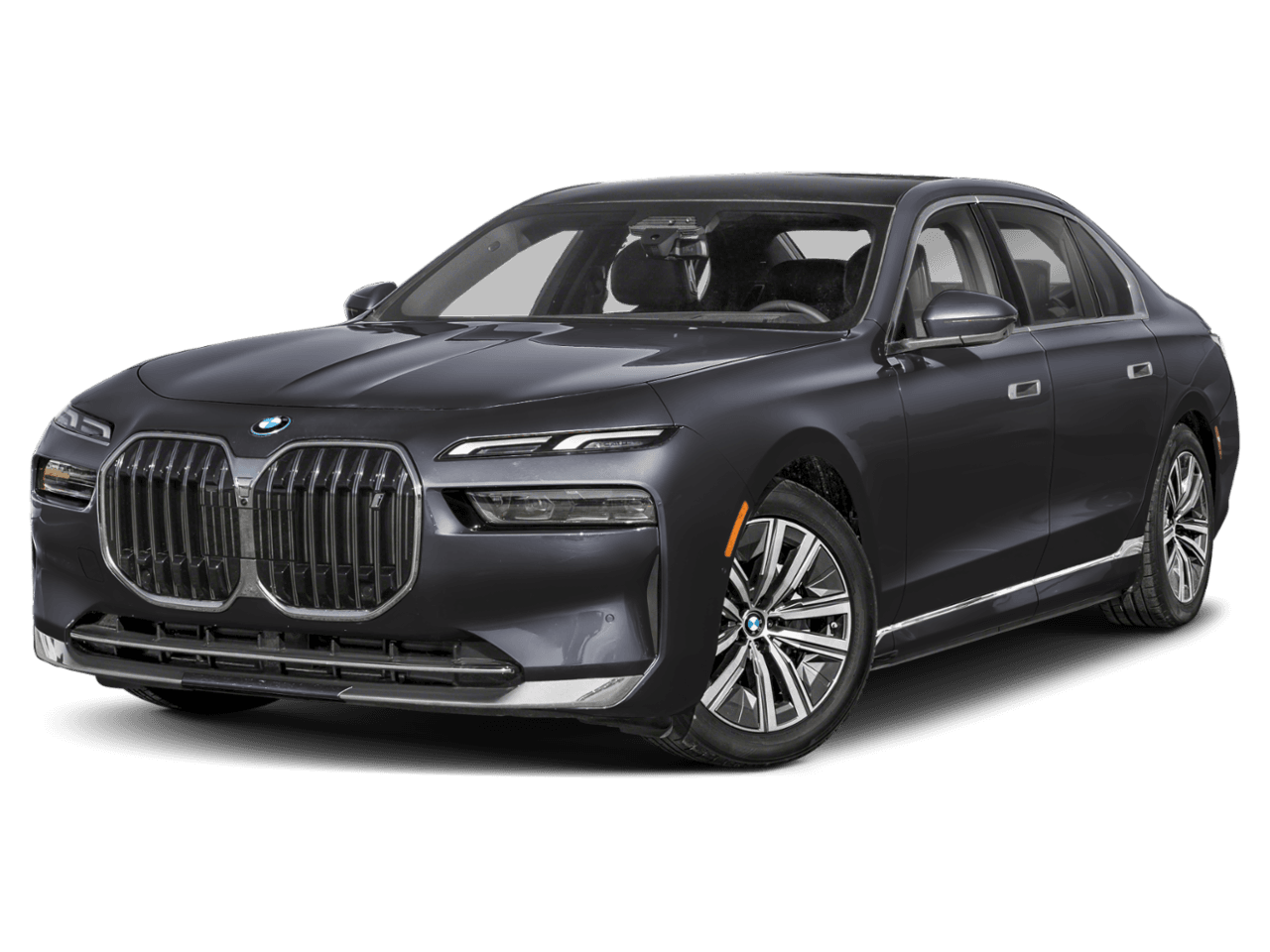 2025 BMW i7 xDrive60 - Front 3/4, facing to the left
