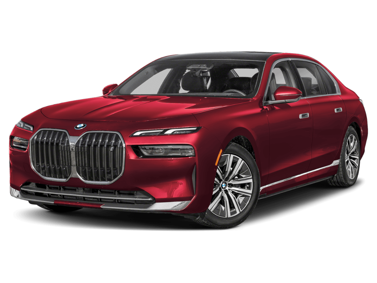 2025 BMW i7 xDrive60 - Front 3/4, facing to the left