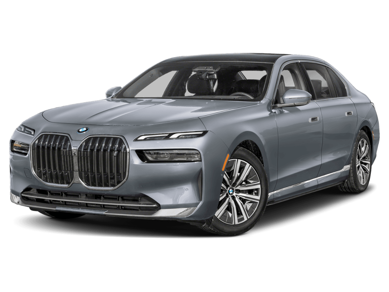 2025 BMW i7 xDrive60 - Front 3/4, facing to the left
