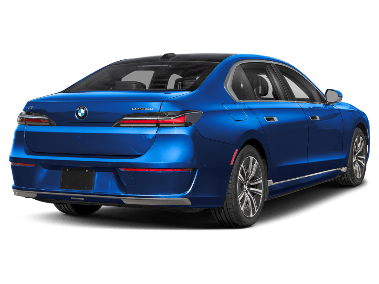 2025 BMW i7 xDrive60 - Rear 3/4, facing to the right