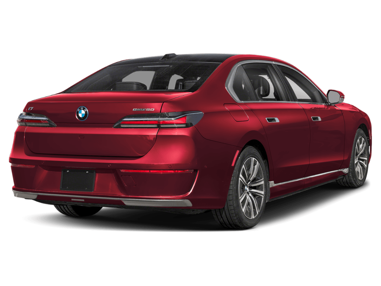 2025 BMW i7 xDrive60 - Rear 3/4, facing to the right