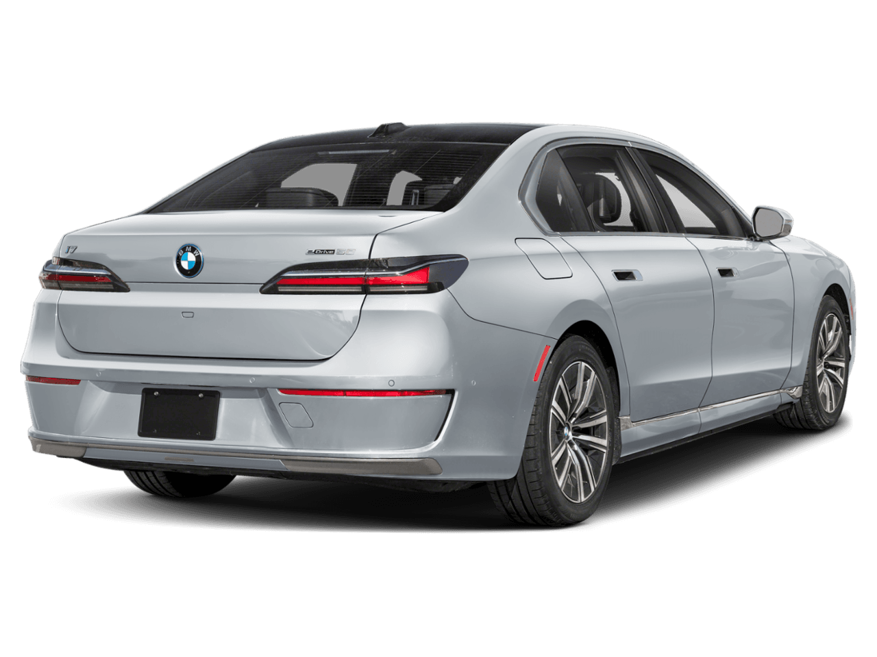 2025 BMW i7 xDrive60 - Rear 3/4, facing to the right