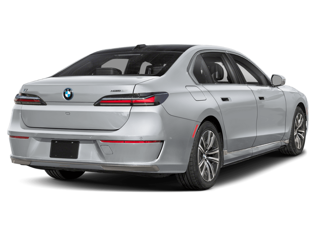 2025 BMW i7 xDrive60 - Rear 3/4, facing to the right
