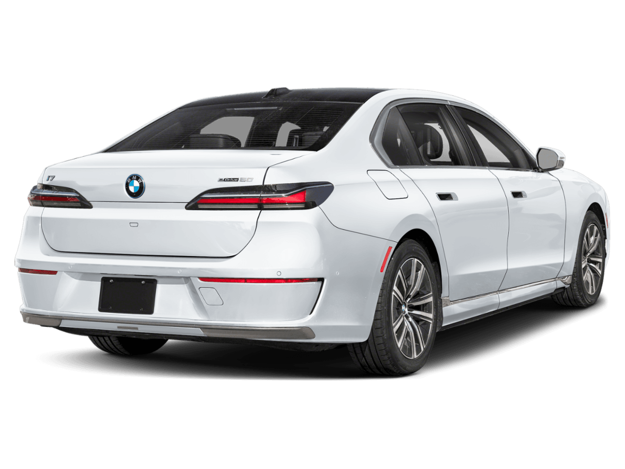 2025 BMW i7 xDrive60 - Rear 3/4, facing to the right